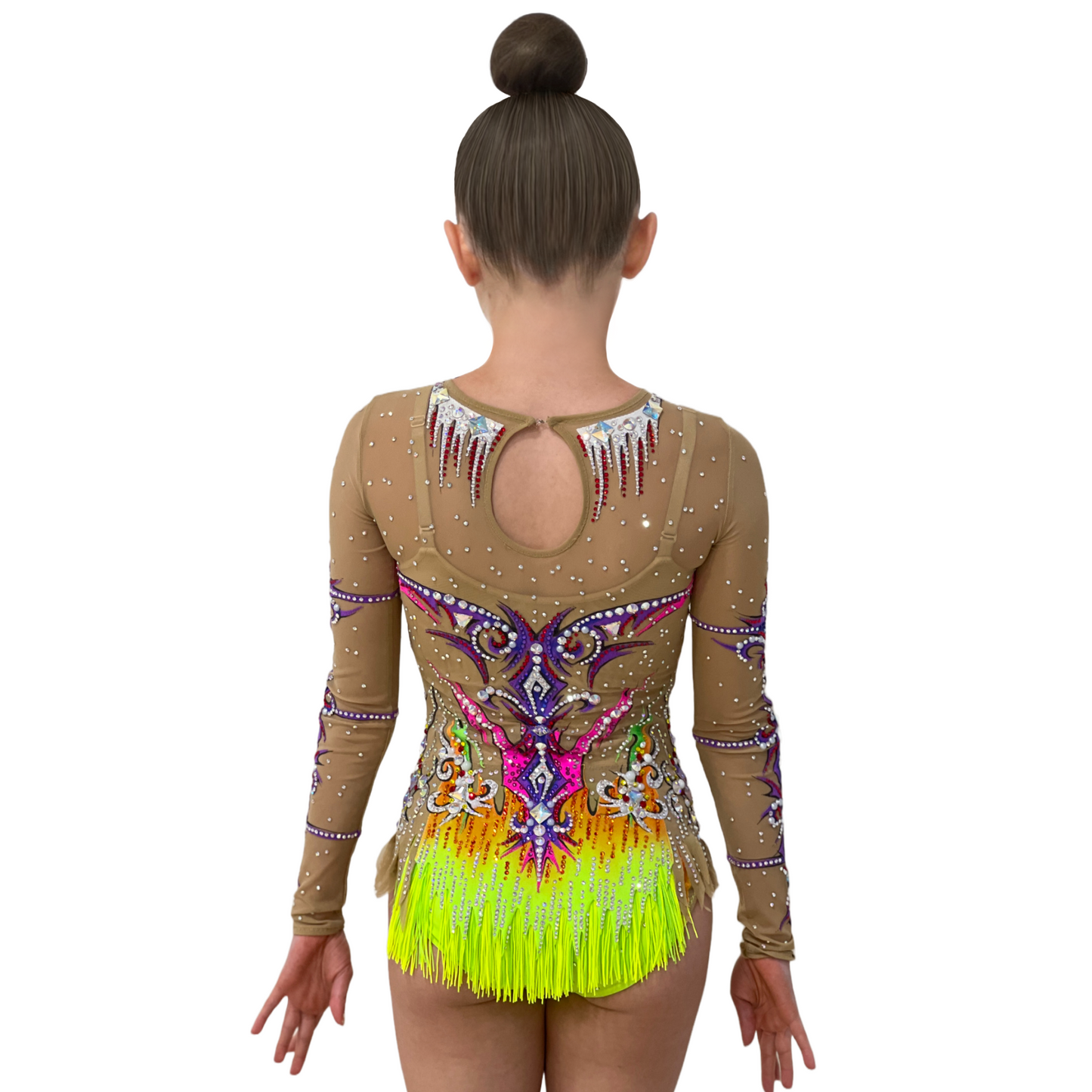 Bollywood Rhythmic Gymnastics Leotard